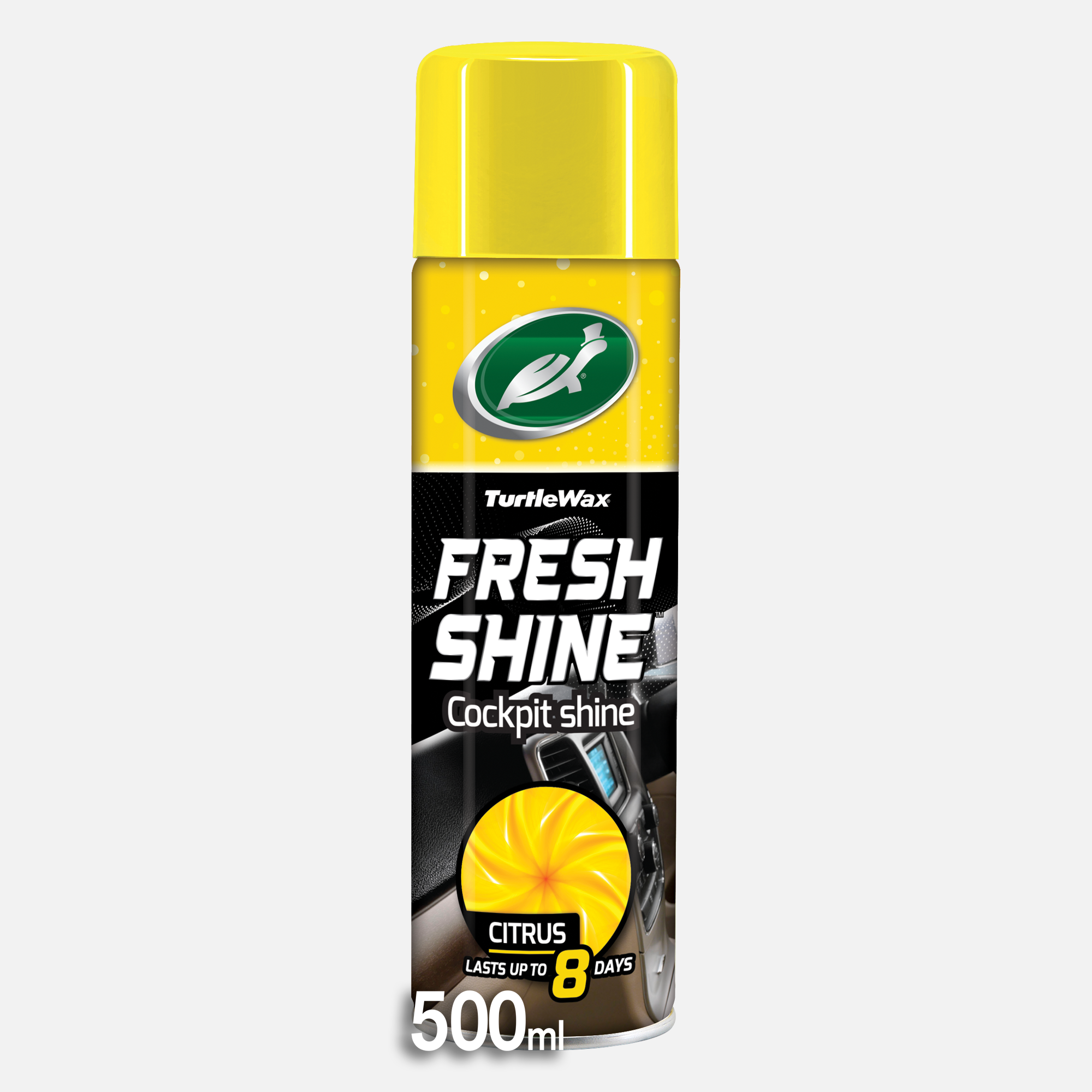 Fresh Cockpit Shine 500 ML - Citrus | Turtle Wax | Turtle Wax India