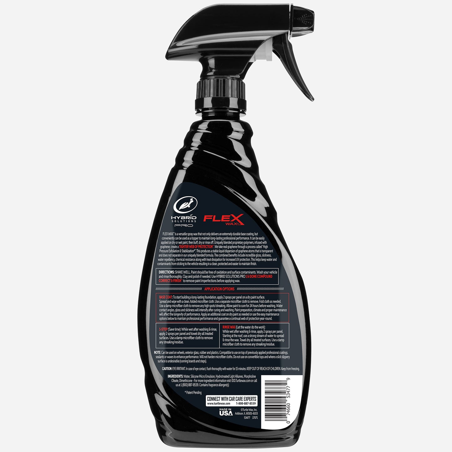 Turtle Wax India: Graphene-infused solution for car care. Easy spray application for enhanced shine and protection.