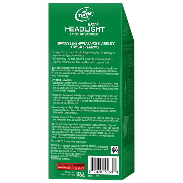 बढ़िया हेडलाइट के लिए Turtle Wax लैंस रिस्टोरर! धुंधलापन हटाए, विजिबिलिटी सुधारे। कार हेडलाइट्स को नया जैसा बनाएं। #headlight #carcare #turtlewax