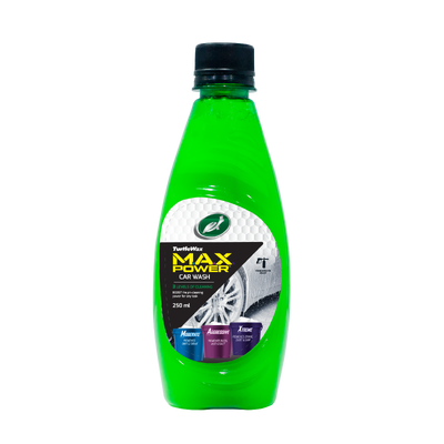 Turtle Wax Max Power car wash, 250ml. This is a car cleaner liquid that has three levels of cleaning. Available in India. Turtle Wax Max Power car wash, 250ml. This is a car cleaner liquid that has three levels of cleaning. Available in India.