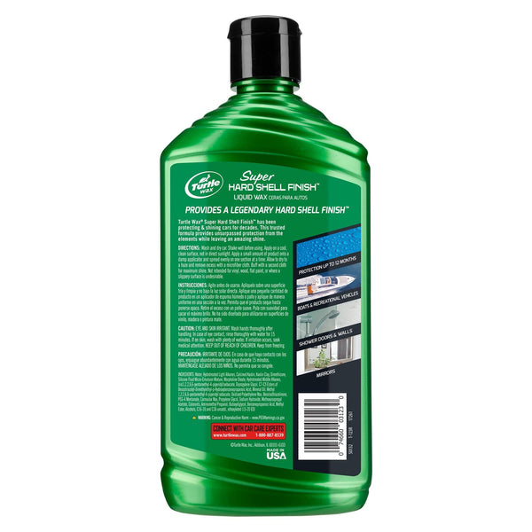 Turtle Wax Super Hard Shell Finish कार वैक्स। Provides long-lasting shine & protection. मेड इन USA।