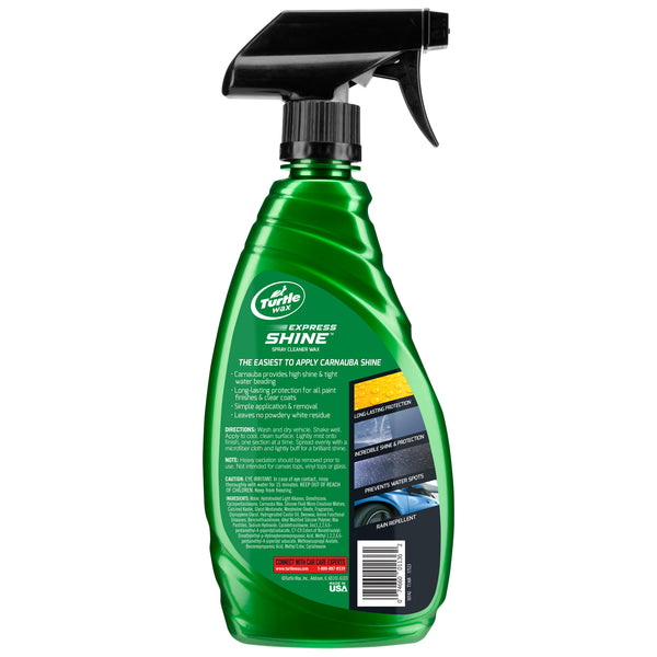 Express Shine™ Carnauba Spray Cleaner Wax