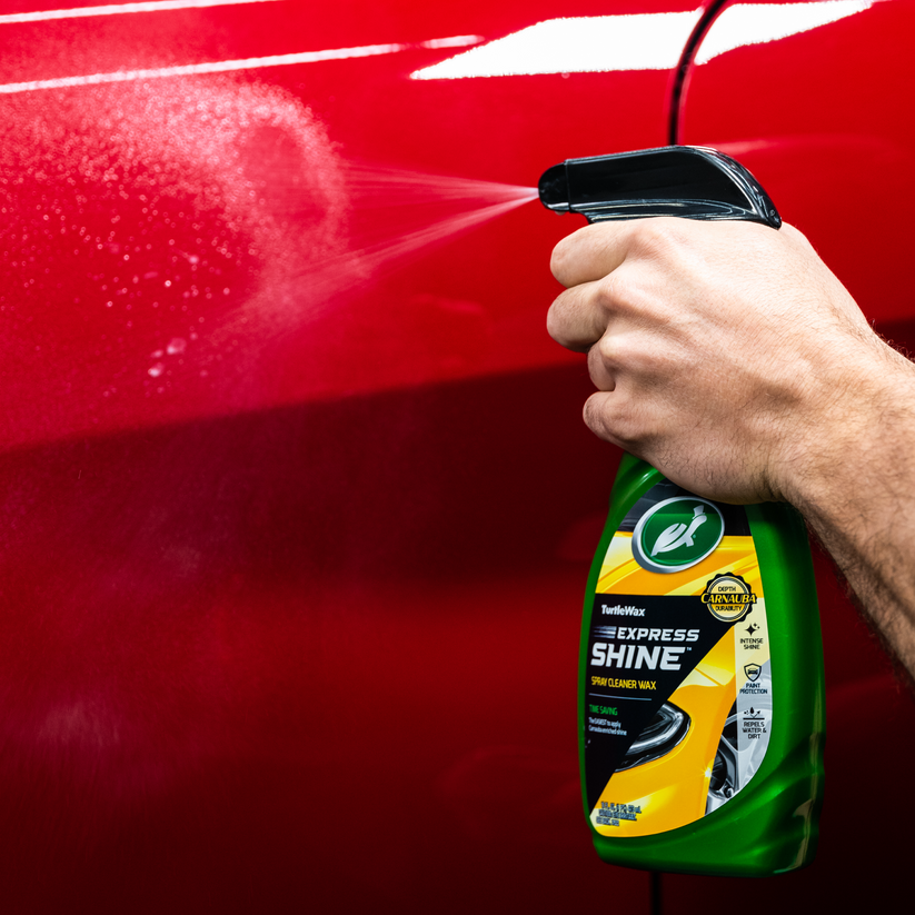 Express Shine Carnauba Spray Cleaner Wax | Spray Wax & Protect | Turtle ...