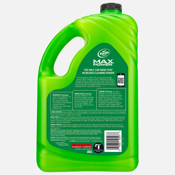 Turtle Wax M.A.X.® Power Car Wash, 2.95L