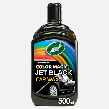 Turtle Wax Color Magic Jet Black car polish for Indian car enthusiasts. Restore shine quickly.