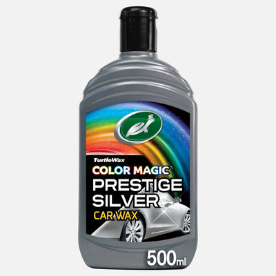 Turtle Wax Color Magic Prestige Silver Car Wax. Cleans, shines & restores. Ideal for silver cars in India.
