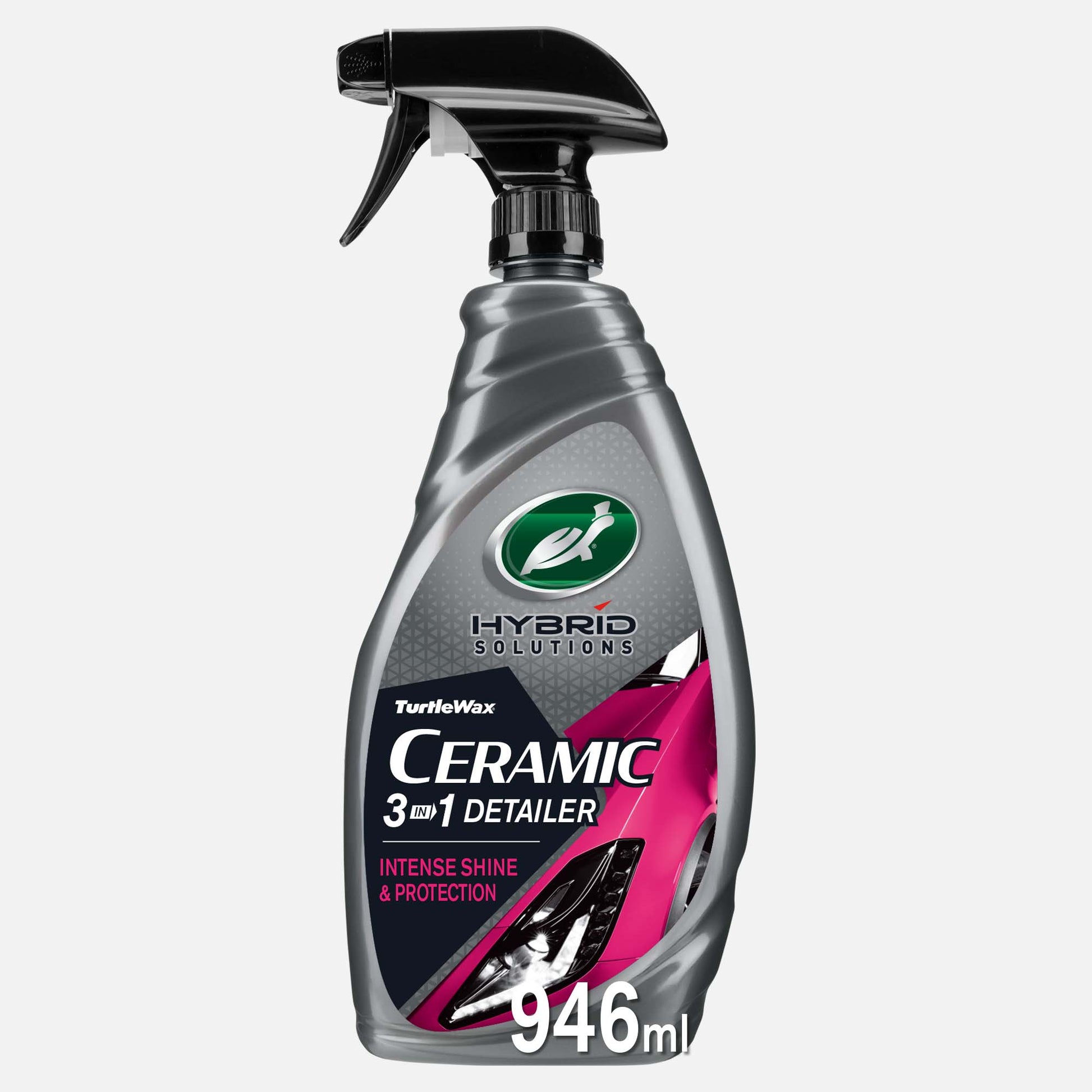 Turtle Wax Ceramic car detailing spray, 946ml. Car cleaning product for exterior care & protection in India.