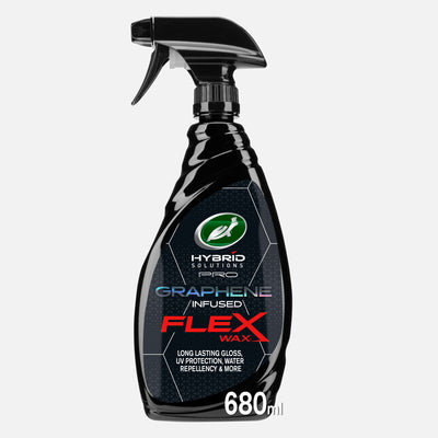 Turtle Wax Hybrid Solutions Pro Graphene Flex Wax Spray Bottle. Car Detailing Product for water resistance, UV Protection. भारत में उपलब्ध।