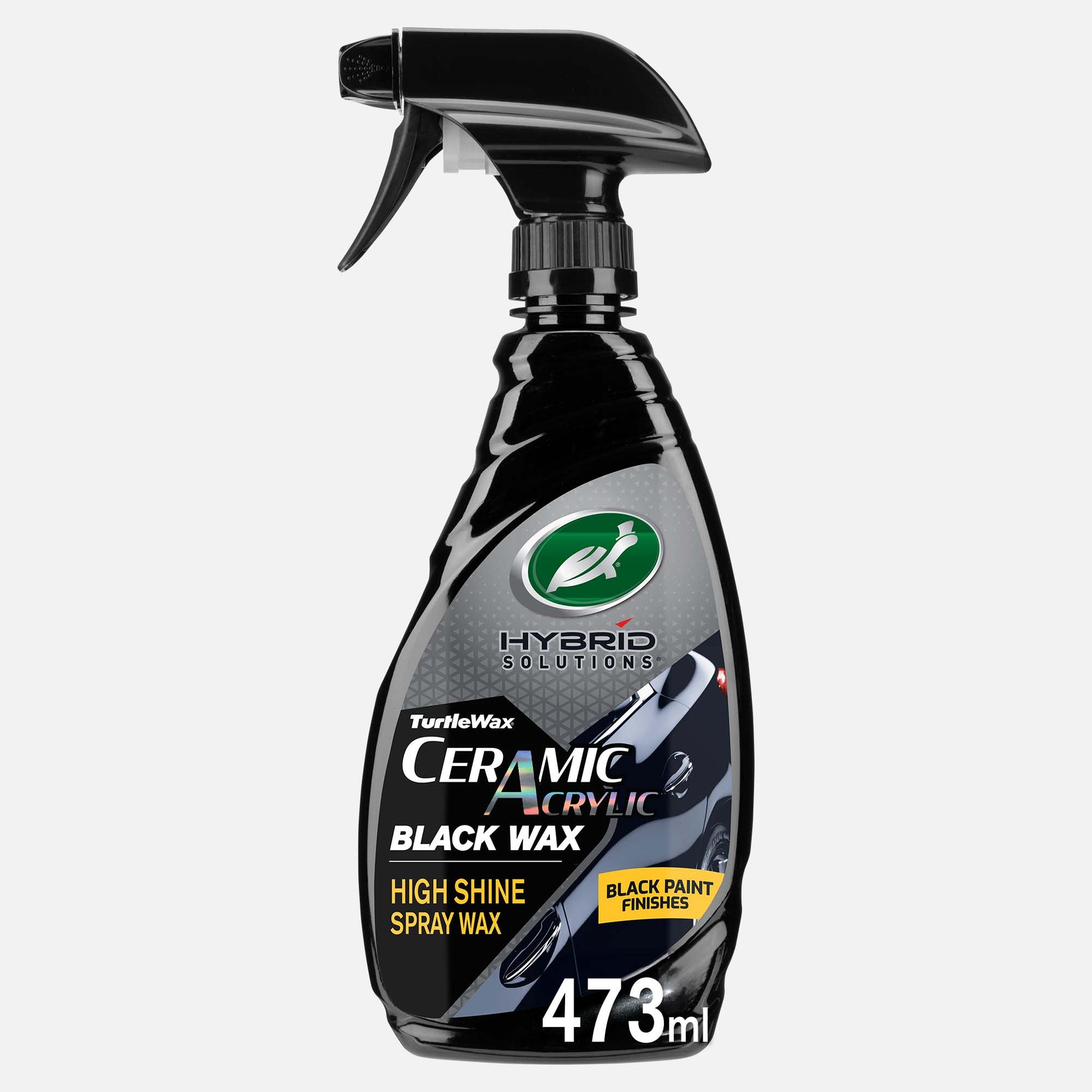 Turtle Wax Hybrid Solutions Ceramic Acrylic Black Wax: Protects black car paint, deep shine, easy use. Now available in India.
