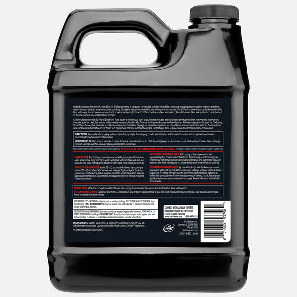 Turtle Wax Hybrid Solutions Pure Wash: Advanced car सफाई, 1.89L. Professional-grade formula for gentle yet effective vehicle dirt removal.