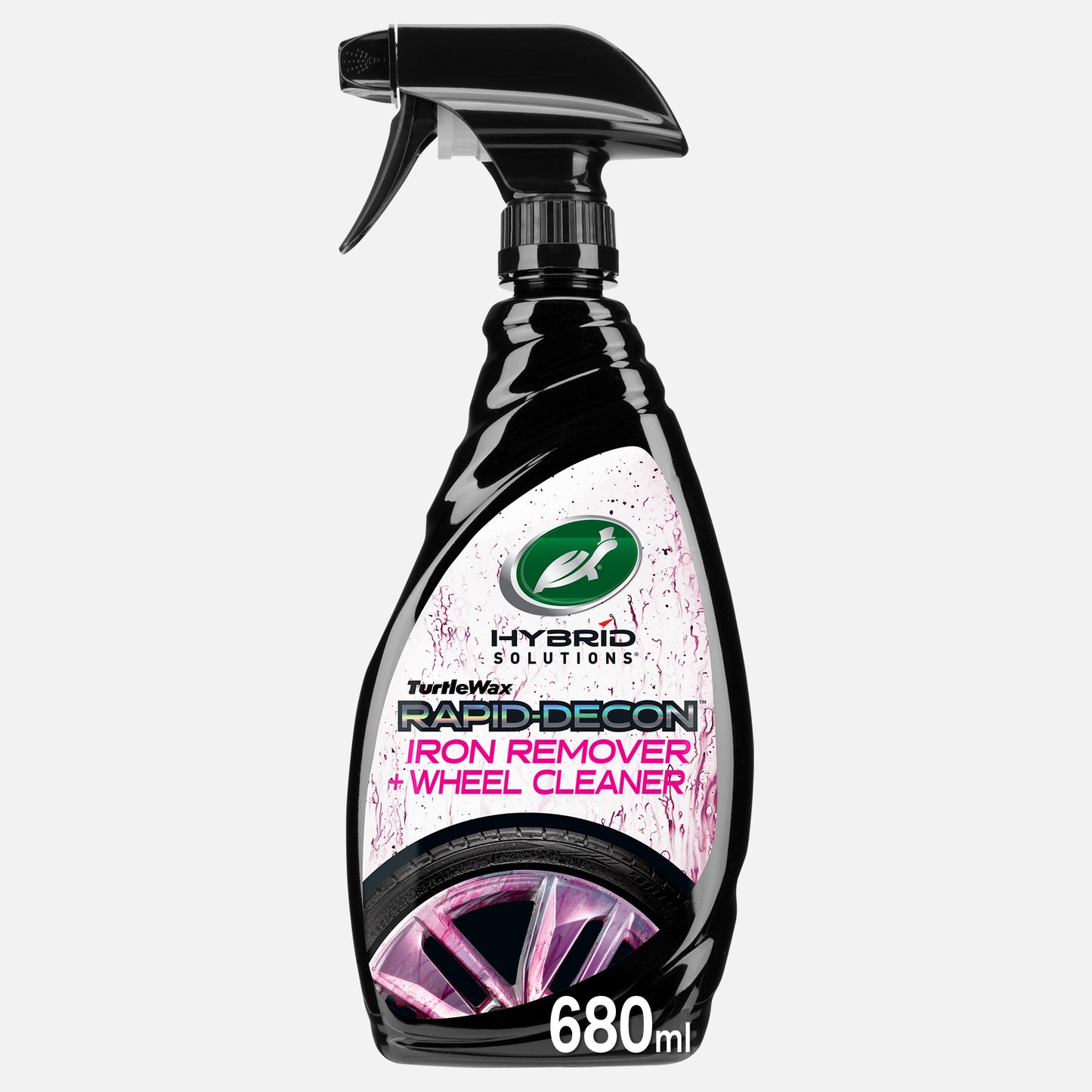 Turtle Wax Hybrid Solutions Pro wheel cleaner spray. Rapid-Decon technology removes iron. Car detailing product, भारत के लिए.