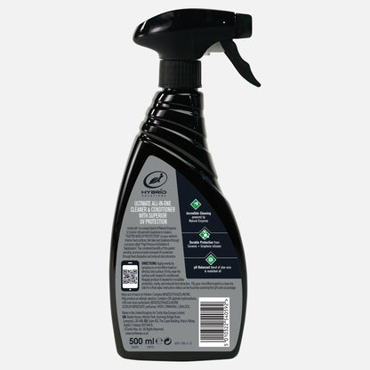 Turtle Wax Hybrid spray for car interior cleaning & conditioning with ceramic + graphene. UV protection. #carcleaning #TurtleWax