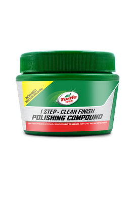 Turtle Wax 1 Step Clean Finish Polishing Compound for light to medium scratch removal. Indian car care made easy.