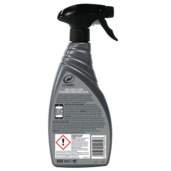 Hybrid Solutions Fabric Surface Cleaner 500ml