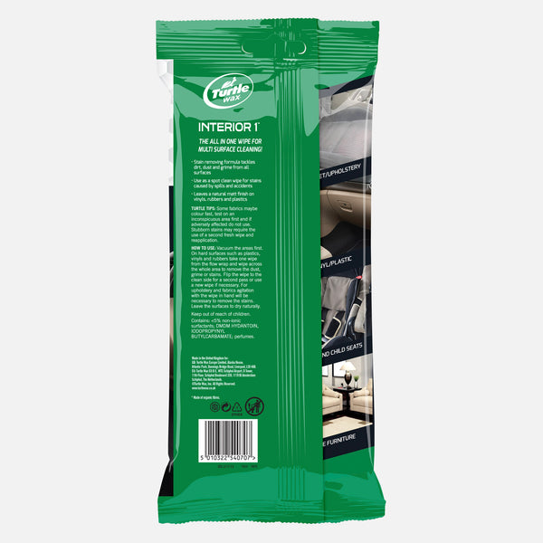 Interior 1® Multi-purpose wipes