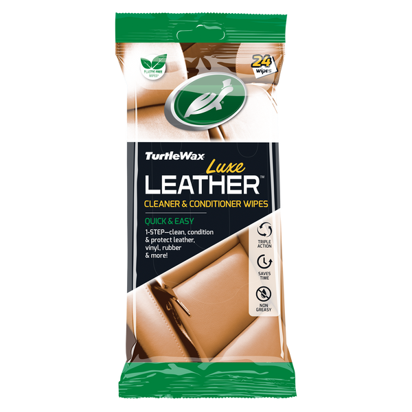Luxe Leather Cleaner & Conditioner Wipes