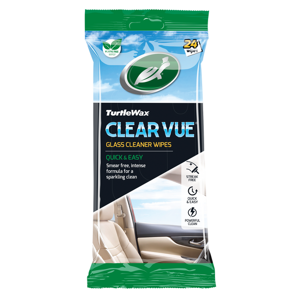 CLEAR VUE Glass Cleaner Wipes
