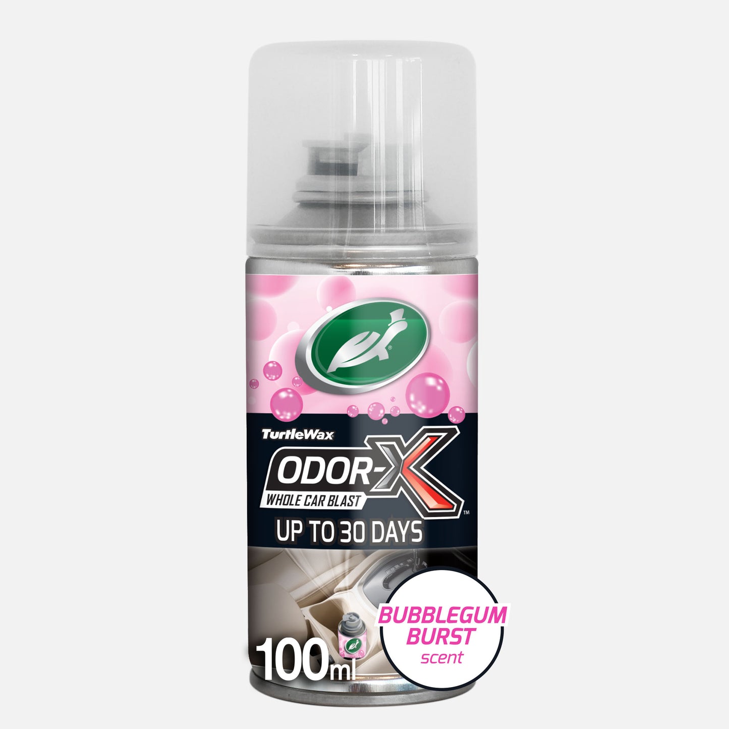 Turtle Wax Odor-X Whole Car Blast - bubblegum scent. Kills car odors. Available in India.