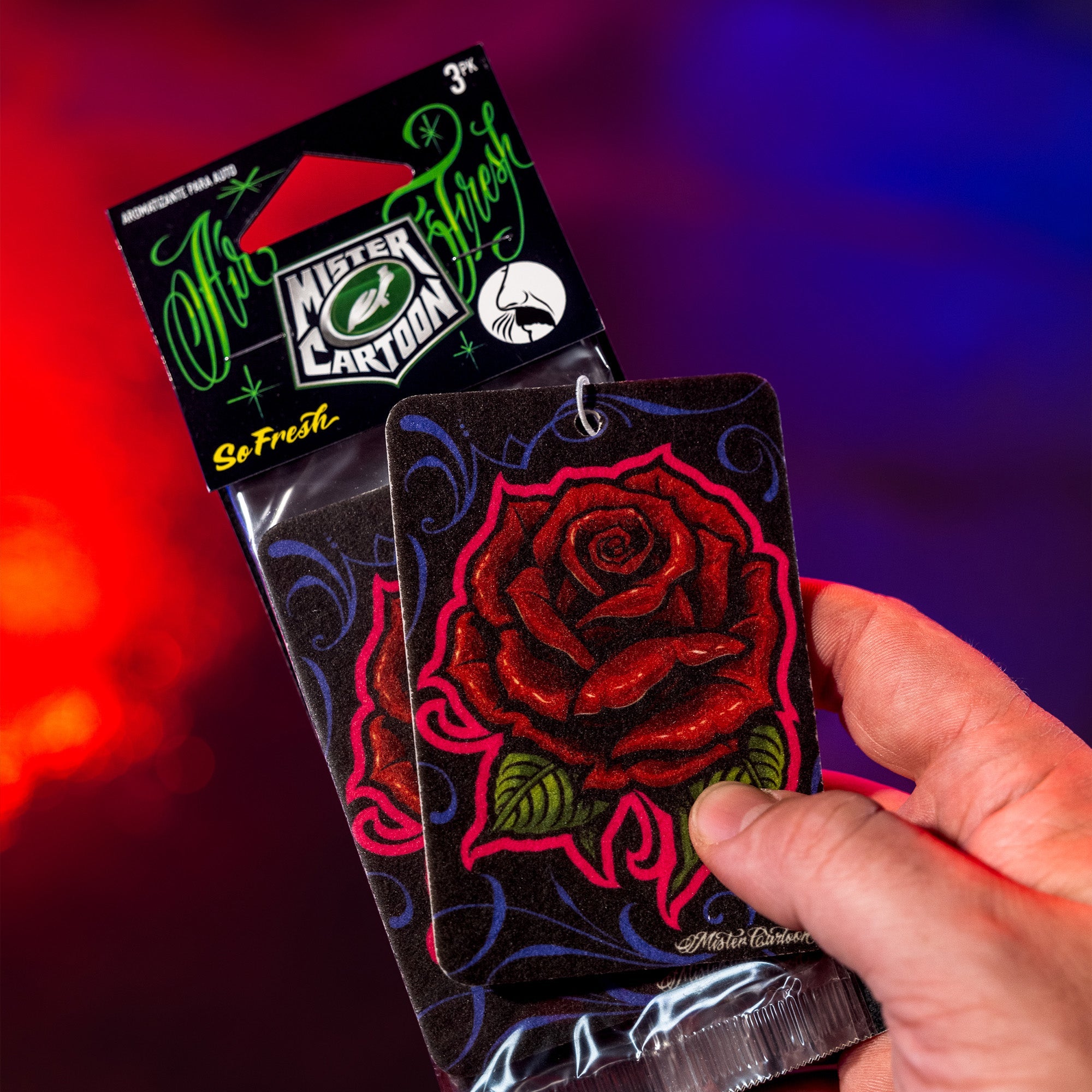 Paper Air Freshener So Fresh (3 pack) | Turtle Wax x Mister