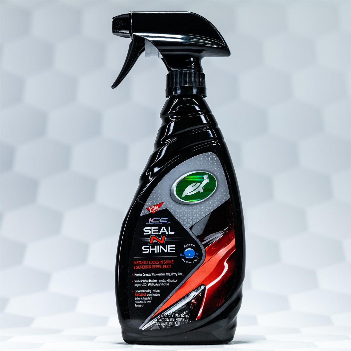 Turtle Wax ICE Seal N Shine spray. Car care for deep gloss & water repellency. Auto detailing product. Hydrophobic formula. #TurtleWaxIndia
