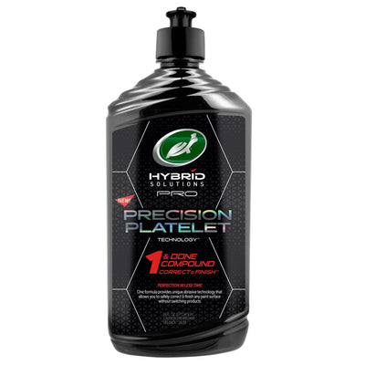 Turtle Wax Hybrid Solutions Pro for car detailing. 473ml bottle features advanced polishing compounds. Ideal for paint correction.